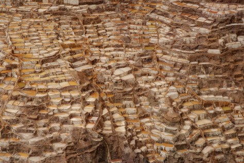 Image of Maras, Peru salt evaporation ponds in Peru. Photo by Eduardo Libby