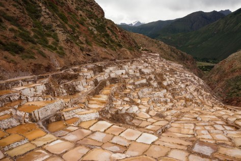 Image of Maras salt evaporation ponds in Peru. Photo by Eduardo Libby