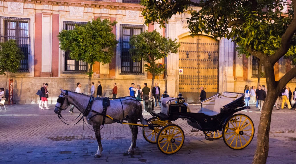 Horse carriage in Seville. Photo by Eduardo Libby.