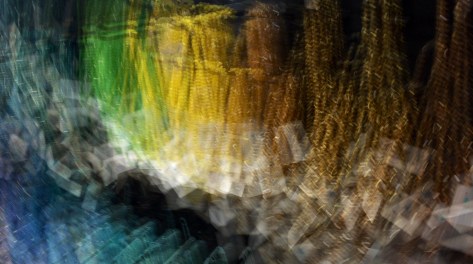 Multiple exposure of necklaces. Photo by Eduardo Libby