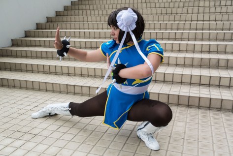 Photo of person wearing costumes. Image by Eduardo Libby