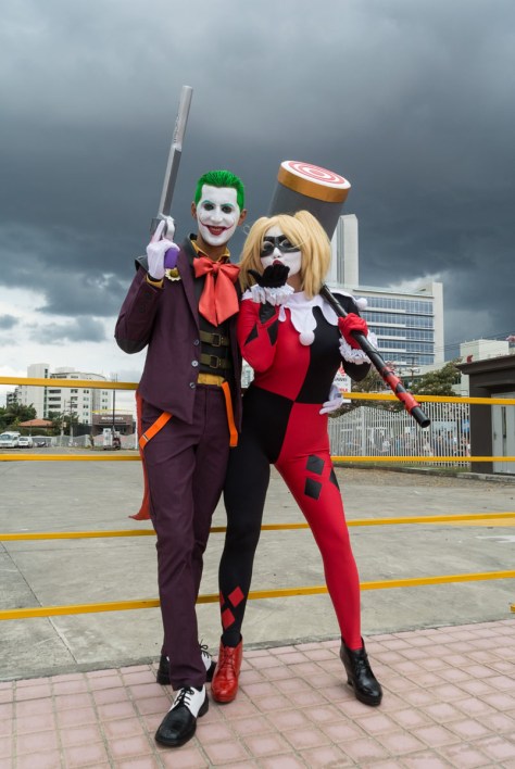 Photo of persons wearing costumes. Image by Eduardo Libby