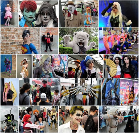 Image of a Contact Sheet from Eduardo Libby’s Flickr Cosparty 2017 Album