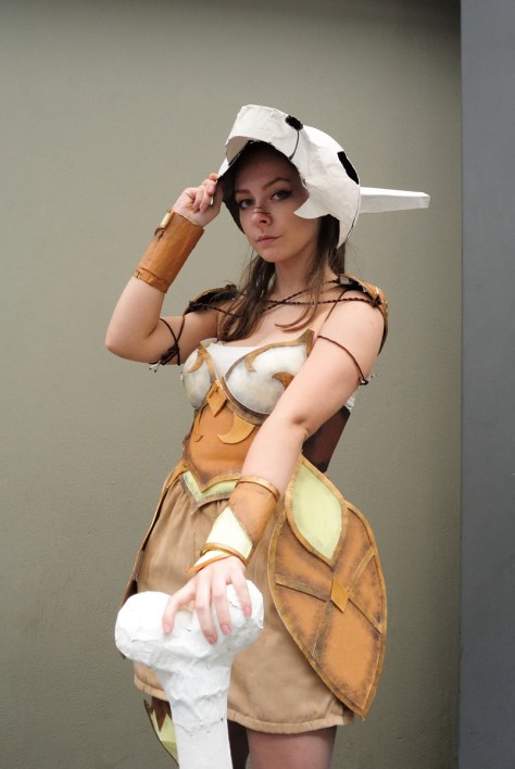 Image of a Cosplayer at Cosparty 2017, Costa Rica. Photo by Eduardo Libby