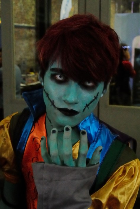 Image of a Cosplayer at Cosparty 2017, Costa Rica. Photo by Eduardo Libby