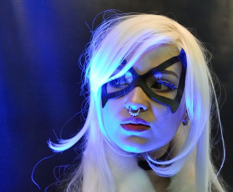 Image of a Cosplayer at Cosparty 2017 Costa Rica. Photo by Eduardo Libby.