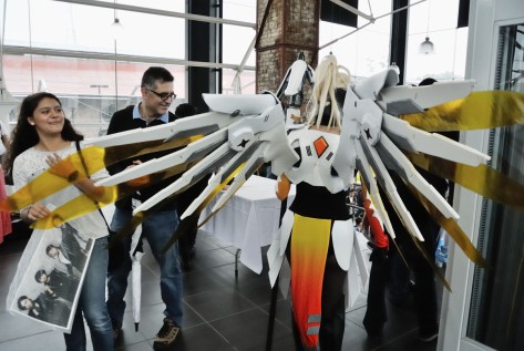 Image of a Cosplayer at Cosparty 2017, Costa Rica. Photo by Eduardo Libby