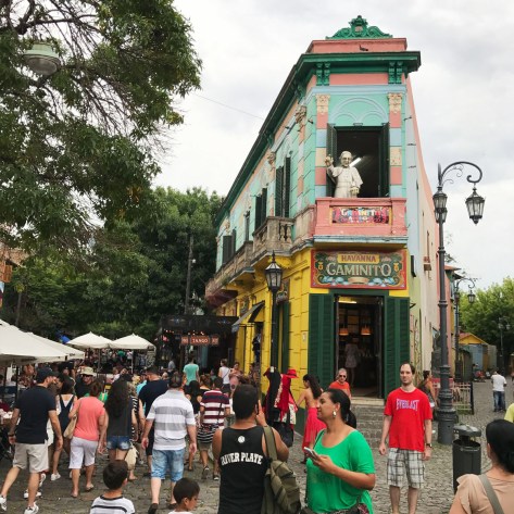 Caminito street, La Boca neighborhood. Buenos Aires, Argentina. Photo by Eduardo Libby