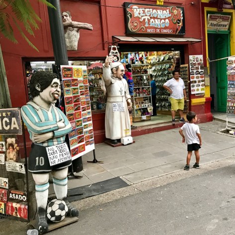 Caminito street, La Boca neighborhood. Buenos Aires, Argentina. Photo by Eduardo Libby