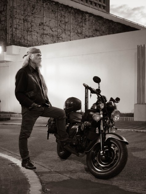 Some bikes demand the right attire. Photo by Eduardo Libby