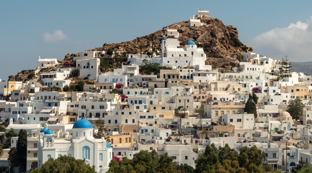 View of Chora, Ios Island. Photo by Eduardo Libby