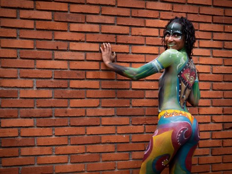 Body paint models