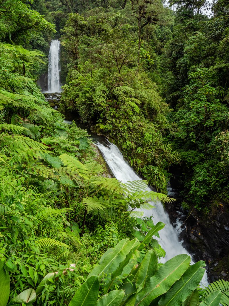 Waterfall at La Paz River in Costa Rica