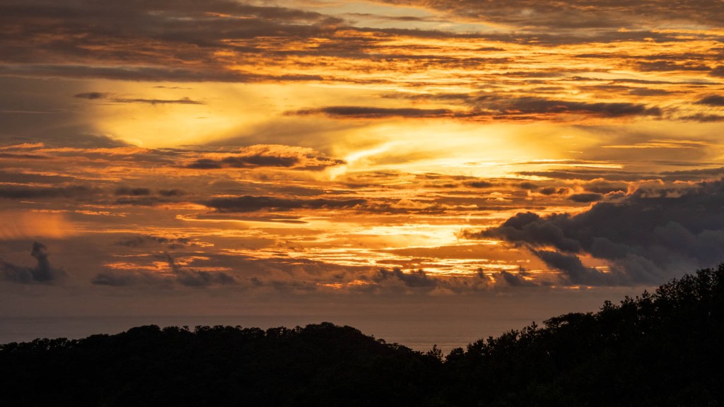 Sunset in Guanacaste's coast, Costa Rica. Photo by Eduardo Libby